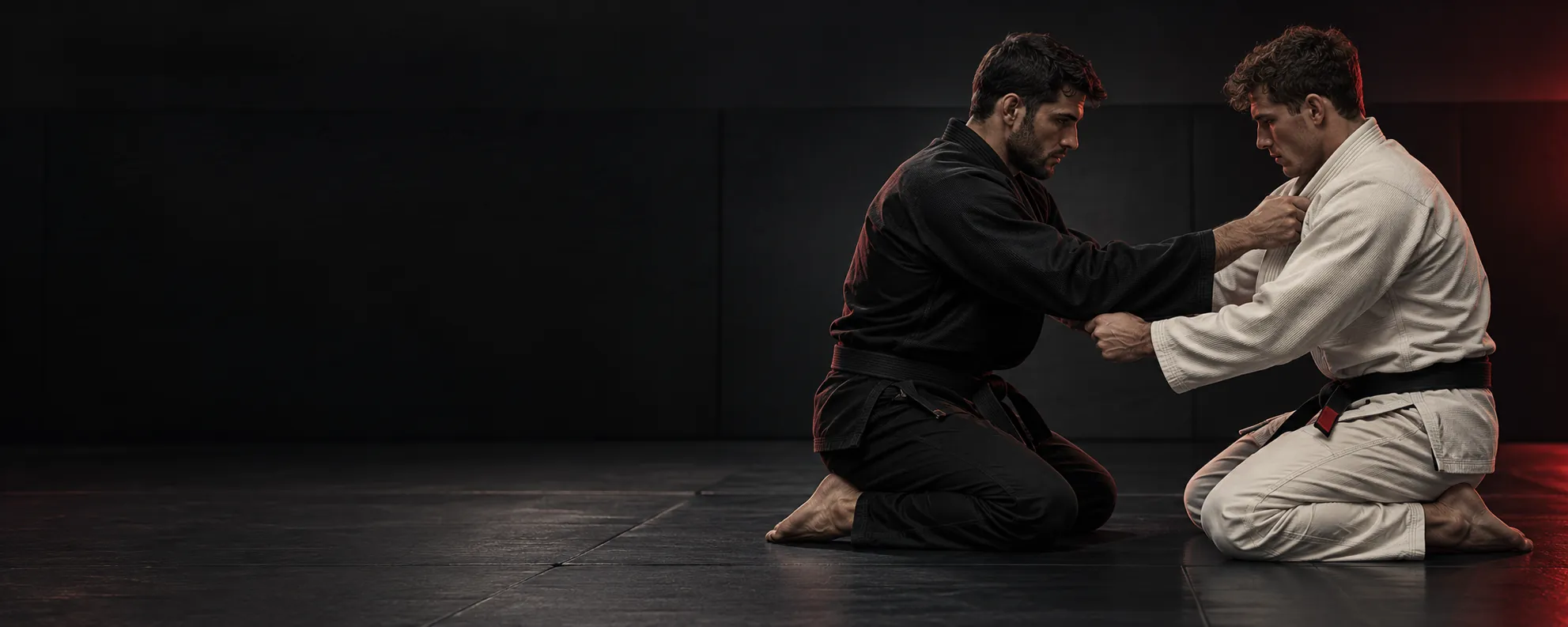 adults practicing gi technique